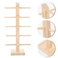 thumbnail image 3 of Display Rack Wood Khaki For Retail Display 1Pack 13.95X6.88X6.09In, 3 of 8