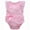 Pink, variant on Actoyo Newborn Baby Girls Lace Bowknot Romper Bodysuit Jumpsuit Clothes Outfits
