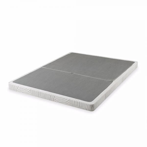 Zinus 4 Inch Low Profile Bifold Box Spring Folding Mattress Foundation Strong Steel Structure No Assembly Required Queen Walmart Com Walmart Com