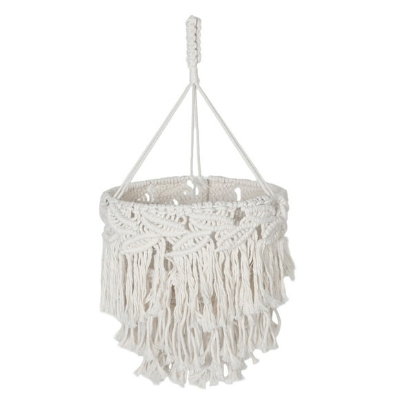 Phenofice 1 Set Flush Ceiling Light Fixture Lampshade Bohemian Style Polyester Home Decor