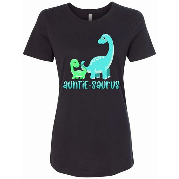 Inktastic Auntie-saurus Cute Brontosaurus Family Women's T-Shirt