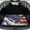 American Flag Eagle, variant on KUIFORTI Bow Deer Trunk Liners for Cars Easy to Clean Trunk Protective Mat Polyester Vehicle Interior Protection Accessories for Daily Driving & Travel Use