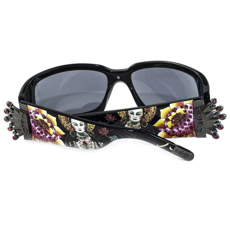 Christian Audigier Sunglasses CAS-412 Black Polarized  display picture 3