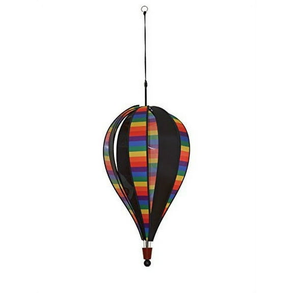 In the Breeze Rainbow Stripe 8-Panel Hot Air Balloon, Jumbo