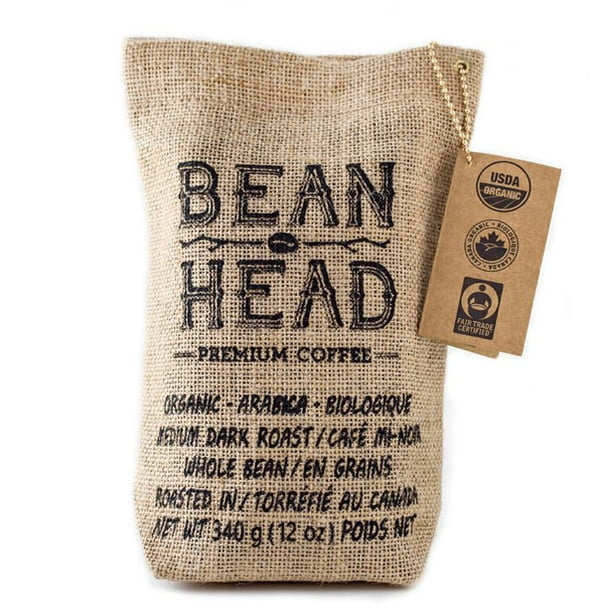 BEAN HEAD – Café biologique de première qualité - En Grains