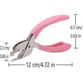 thumbnail image 3 of Agrafeuse de Bureau Outil de Traction de Confort à Main Rose(t-0-g), 3 of 5