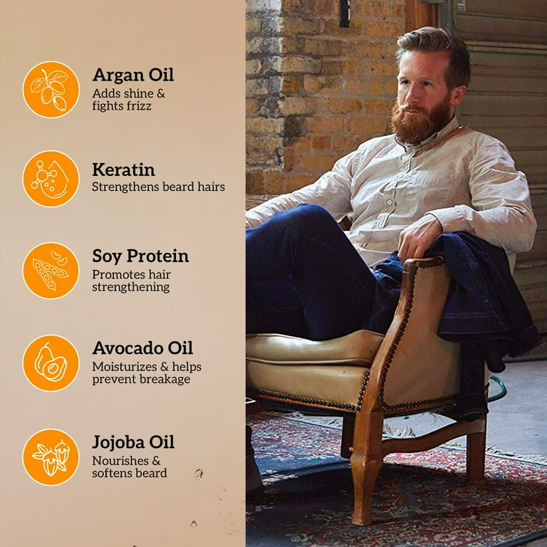 Beard Guyz Adventurous Grooming Set, Wash Kit, Growth Oil