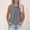 Tops-420Gray, variant on Linen Sleeveless Tops for Women Elegant Mock Neck office Workwear Going Out Style Loose Fit Solid Front Pleated Draped Design Soft Flowy Spring Summer Tops