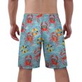 thumbnail image 3 of NICKSUN Men's Swim Trunks, Cute Print Quick Dry Summer Board Beach Shorts with Mesh Lining and Pockets, 3 of 6
