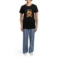 thumbnail image 4 of CafePress - Chow Chow IAAM Pajamas - Women's Short Sleeve Print T-Shirt and Pants Dark Cotton Pajama Set, 4 of 7