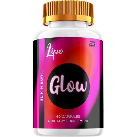 Lipo Glow Keto Capsules - LipoGlow Advanced Formula, Lipo Glow Keto Pills Maximum Strength, 1 Pack, 60 Capsules