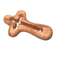 thumbnail image 2 of Holy Land Market Hand Cross Carved with Byzantine - Orthodox Cross Shape All The Way Through Package. Comes with Gift Box,Velvet Bag & Lord's Prayer Card - 4" Cross, 2 of 2