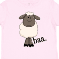 thumbnail image 4 of Inktastic Baa. Cute Sheep Design Boys or Girls Toddler T-Shirt, 4 of 5