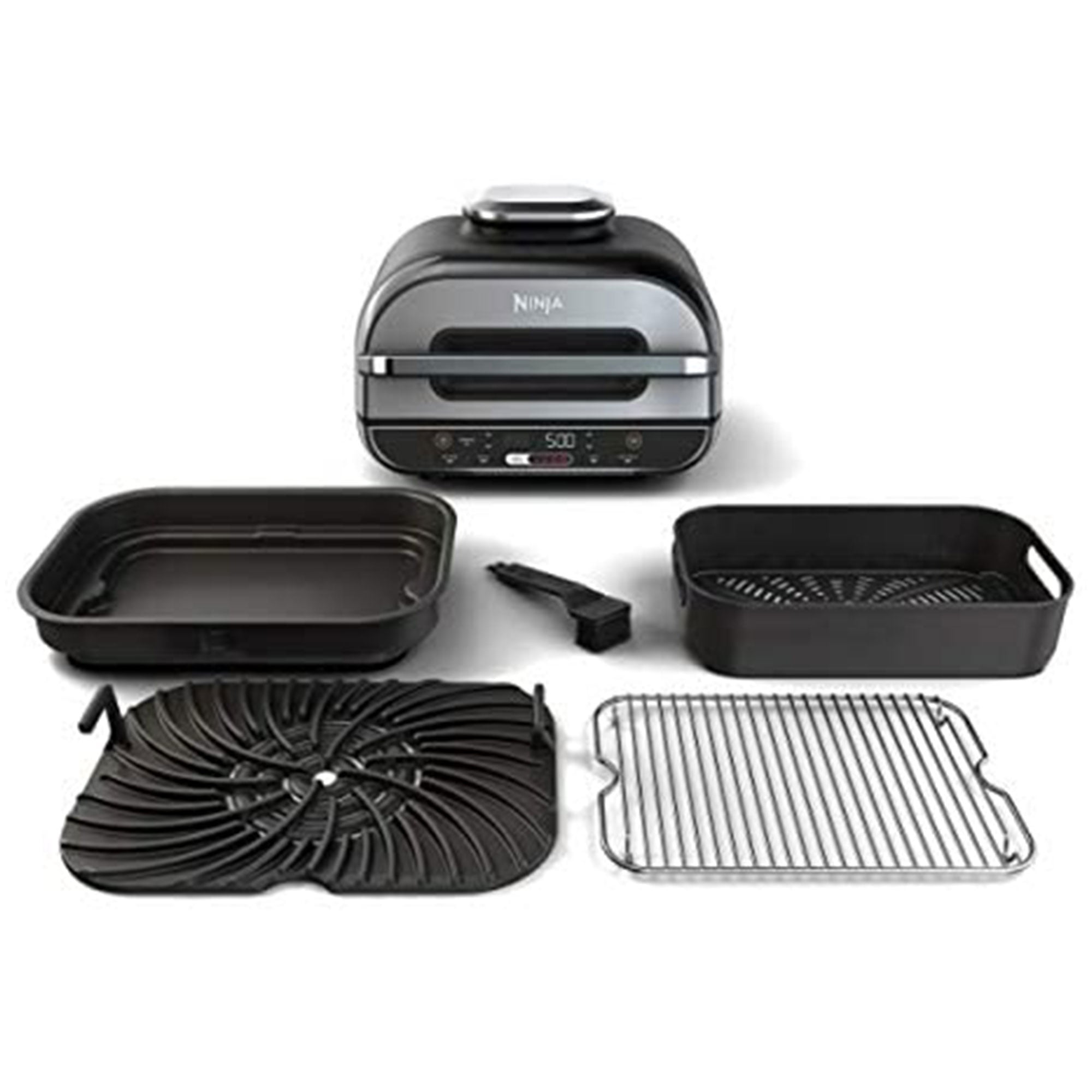 Ninja BG500A Foodi XL 5-in-1 Indoor Grill with 4-Quart Air Fryer