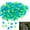 Blue Green-300pcs, variant on Outdoor Luminous Stones for Glow in the Dark Walkways, Garden River Pebbles, Artificial Landscape Rocks for Driveway Walkway Stepping Stone Paths with Natural Look