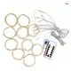 thumbnail image 3 of Ventana LED Cadena de luz Control remoto Flexible USB Powered Lamp Strip Inicio Indoor Al aire libre Fiesta Año Nuevo Iluminación Suministros Red Advancent HA009755-05, 3 of 6