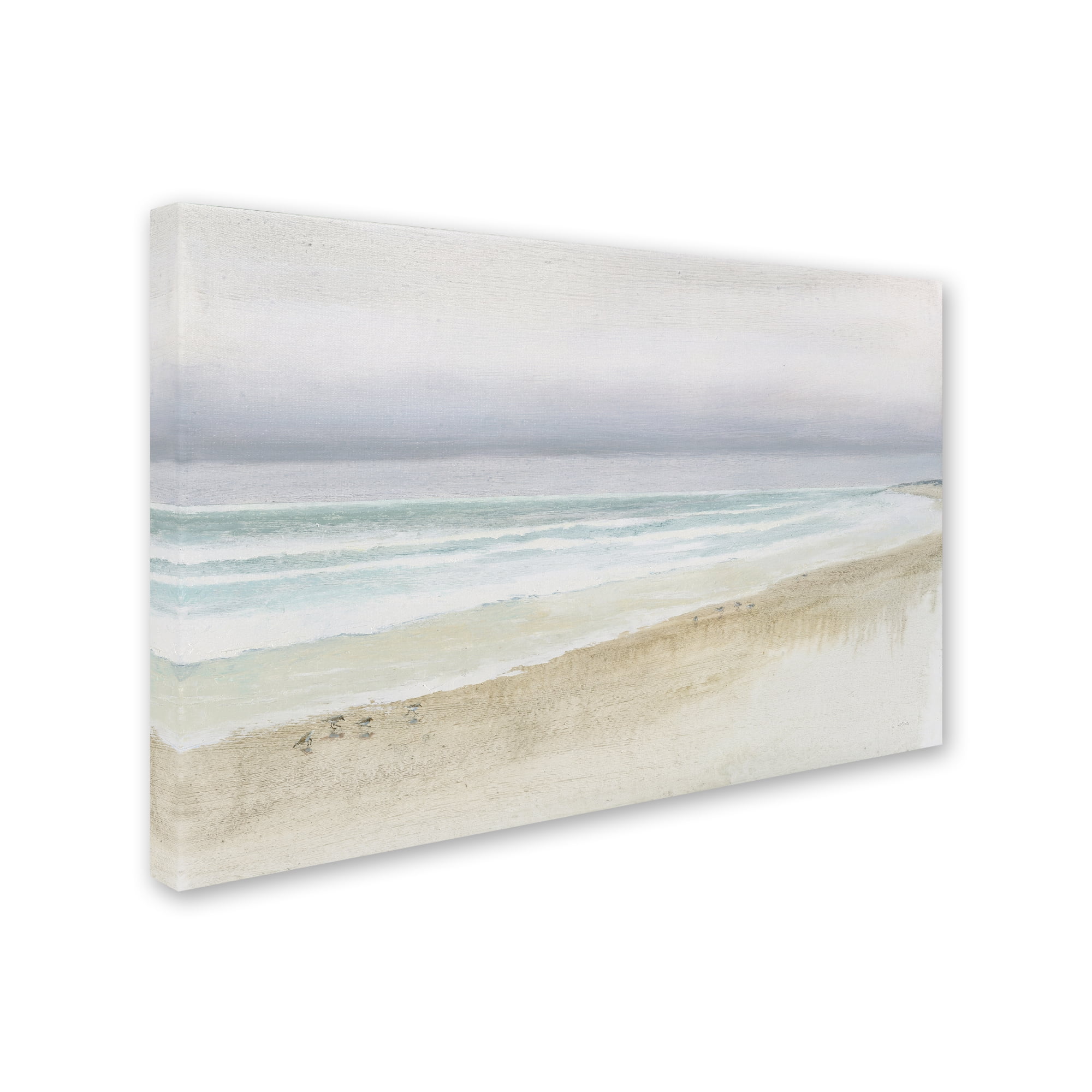 Trademark Fine Art 'Serene Seaside' Canvas Art by James Wiens