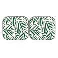 thumbnail image 7 of Goofa Palm Branch With Leaves Pattern 2 Piece Car Windshield Sun Shade Foldable | Front Windshield Shade for Sun, Heat and UV Rays | Sunshade for Car Front Window-Medium, 7 of 7
