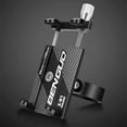 thumbnail image 4 of Aluminum Bike Bicycle Motorcycle Phone Holder Mount Aluminum Motorcycle Bracket Stand Accessories, 4 of 8