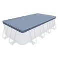 thumbnail image 1 of Open Box Funsicle 18’ Durable Pool Cover for Oasis and Activity Pools, Gray, 1 of 5