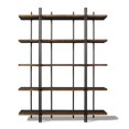 thumbnail image 5 of Grain Wood Furniture Cascais 53" Bookcase in Brown Oak, 5 of 5