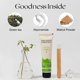 thumbnail image 4 of Jabón facial Nourish Mantra Green Tea Tatva | Con té verde, nuez en polvo y niacinamida | Para todo tipo de piel | Exfoliante y limpiador facial 2 en 1 | Sin parabenos ni SLSSLES - 100 ml, 4 of 5