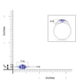 thumbnail image 4 of Angara Natural 0.8 Ct. Tanzanite with Diamond Classic Ring in 14K White Gold for Women (Ring Size: 11.5), 4 of 9