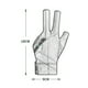 thumbnail image 2 of Guantes de piscina de billar con dedos abiertos Accesorios de entrenamiento reutilizables de poliéster antideslizante, 2 of 9