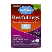 Hylands Restful Legs PM Tablets 50 Ea 2 Pack