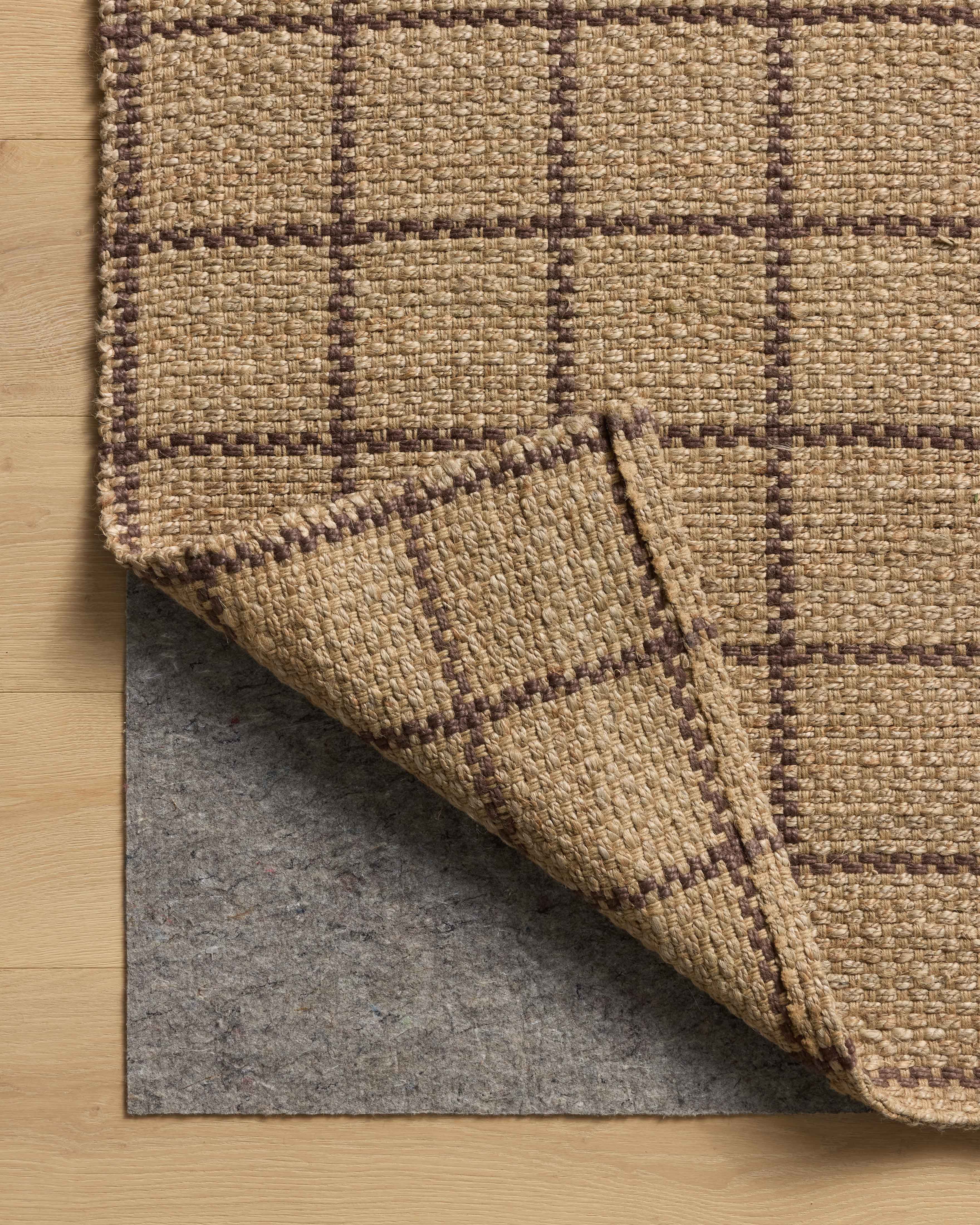 Chris Loves Julia x Loloi Fletcher Natural / Brown 7'-9" x 9'-9" Area Rug