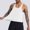 White, variant on Men's Running Tank Top Ultra Lightweight Marathon Singlet Shirts Workout Sleeveless T-Shirt