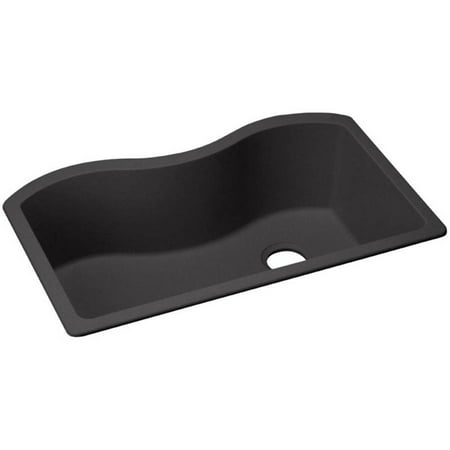 Elkay ELGUS3322RBK0 Harmony e-granite Single Bowl Undermount Sink, Available in Various