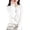 White, variant on Sweaters for Women Button Front Long Sleeve Cardigan Soft Warm Knit Elastic Sweater Taupe XL