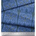 thumbnail image 3 of Soimoi Rayon Fabric Dot & Artistic Butterfly Print Fabric by Yard 42 Inch Wide, 3 of 3
