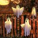 thumbnail image 2 of Halloween Horror Hanging Ghost Yard Tree LED Glowing Ghost Decor for Garden Door Room Ambient Light Outdoor Ornaments, 2 of 5