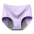 thumbnail image 1 of Big Girl's Cotton Menstrual Period Panties Teens Breathable Leak-Proof Briefs Women Postpartum Underwear, 1 of 8