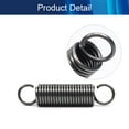thumbnail image 4 of HUGFEGWE Extended Compressed Spring Wire Diameter 0.10", OD 0.79", Length 3.54" Steel Dual Hook Tension Spring for Production Assembly Furniture Mechanism Maintenance 2.5x20x90mm 1PCS CJB91-24781, 4 of 7