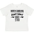 thumbnail image 3 of Inktastic North Carolina Awesome Since 1789 Boys or Girls Baby T-Shirt, 3 of 5