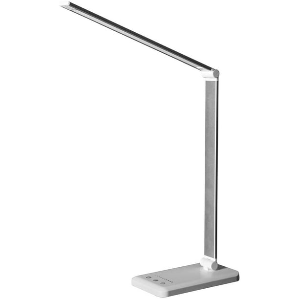 LED Desk Lamp,Eye-Caring Table Lamps,Stepless Dimmable Office Lamp with USB  Charging Port,Touch/Memory/Timer Function,25 Brightness Lighting,Foldable  Lamp for Reading,Studying,Working,Himigo - Walmart.com