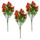 thumbnail image 4 of unbranded 3Ud Ramo Artificial De Fresas Rojas En PVC Para Accesorios Y, 4 of 7