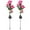 Pink, variant on Solarek 2 Pack Solar Garden Stake Light Outdoor LED Solar Rose Flowers Lights Rose Flowers Waterproof Solar Decorative Lights for Patio Courtyard Pathway Garden Lawn
