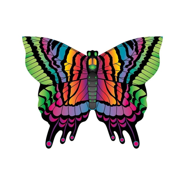 X Kites Butterfly 28 Inch Poly Kite - Emerald