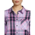 thumbnail image 4 of Time and Tru Women's Flannel Shirt, 4 of 5