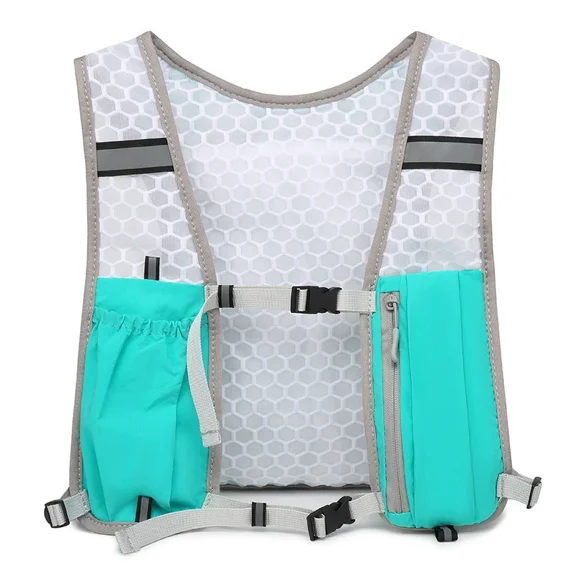 Running Hydration Vest Backpack, Lightweight Breathable Running Vest Pack with Water Storage for Marathon, Trail Running, Hiking, Cycling