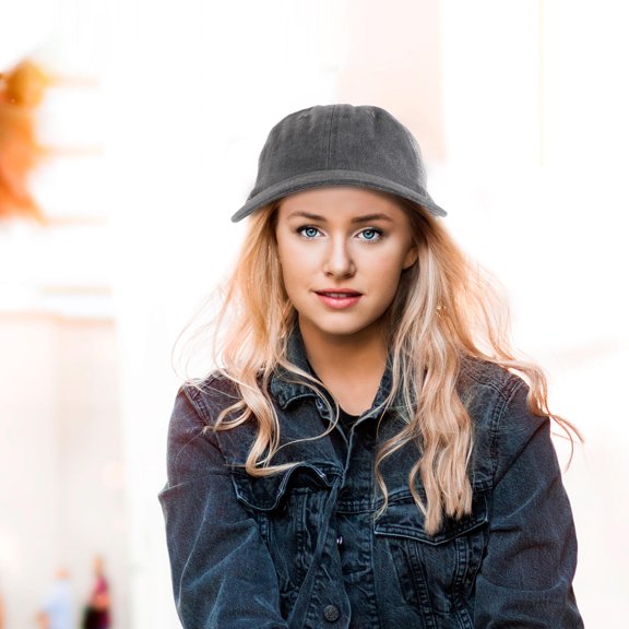 LIFKOME Breathable Grey Outdoor Sports Cap with Curved Bill and Mesh Design