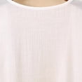 thumbnail image 5 of Breezora Women's Lightweight Cotton Blend Cardigan 3 4 Sleeve Cover Up Soft Summer Layer M Size White, 5 of 9