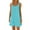 Blue, variant on Summer Dresses For Women 2023 Trendy Beach Bikini Beachwear Coverups Casual Vacation Short Summer Beach Dress
