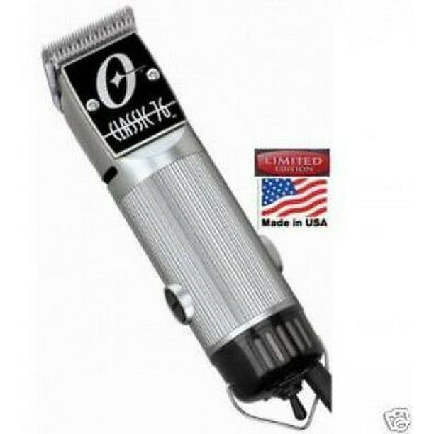 OSTER CLASSIC 76 LIMITED EDITION HAIR CLIPPER SILVR NEW