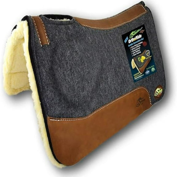 Southwestern Equine OrthoRide Correction Saddle - Fleece Bottom