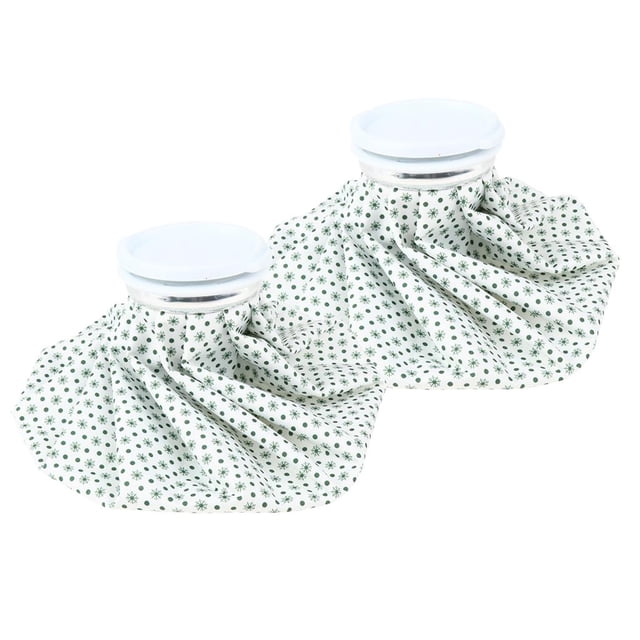 Bolsa de fría y caliente reutilizable, 2 uds., lesiones deportivas, dolor de , paquetes de 6 pulgadas Colcomx Capa de hielo reutilizable